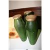 Image 3 : ANTIQUE HAND BLENDER, FLOUR SCOOP, COLLECTOR COOKIE JAR, THREE ANTIQUE JUICE BOTTLES AND POLAROID CA