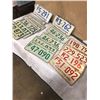 Image 1 : 15 - 1970s ASSORTED LICENCE PLATES
