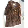 Image 2 : 3 MUSKRAT FUR COATS 1 -¾ 19" SLEEVE, BODY 39"L; 1 - FULL LENGTH SLEEVE 26", BODY 41"L; 1 - ¾ SLEEVE 