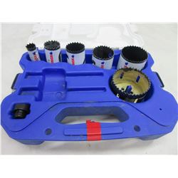 Lenox Hole Saw Kit / 5 have never been used 1 is used missing Mandrill