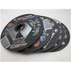 5 New Walter Pipefitter Disks / 08-N-503 steel & stainless