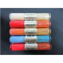 5 New Revlon Nail Art Assorted colors