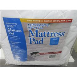 New KING Automatic Heated Mattress Pad two controlers digital display