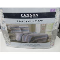 New KING 3 piece Quilt set