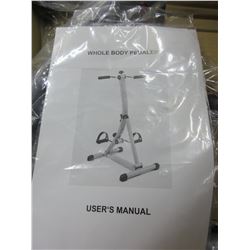 New Whole Body Pedaler /  great Exercise takes hardly any space