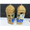 Image 1 : 2 New Scotts Woodpecker Suetplug Feeders