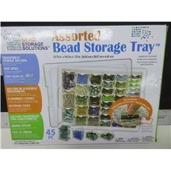 New 45 piece Bead Storage tray / Many other uses fishing tackle/ screws etc.