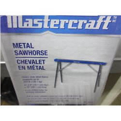 New MasterCraft Metal Folding Sawhorse