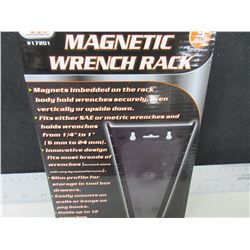 New Magnetic Wrench Rack holds 12 wrenches