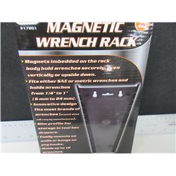 New Magnetic Wrench Rack holds 12 wrenches