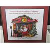 Image 1 : New Santas Wonderland Light up Frame 4 x 6"