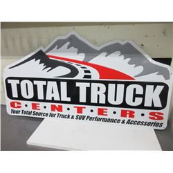 Metal Sign for garage/shop or mancave / 36 x 19 inches