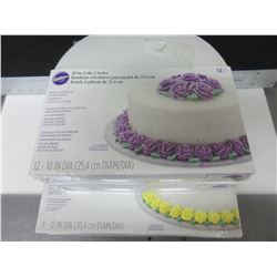 New bundle of Cake Circles / 2 packs of 12 -10" & 2 packs of 8 - 12"