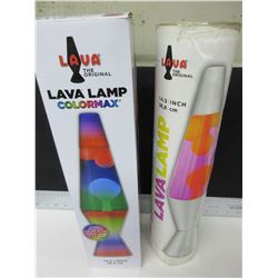 2 Lava Lamps 1 looks new and the other needs a bulb