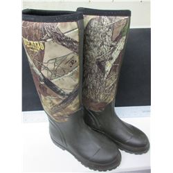Boys Waterproof Boots Red Head Camo