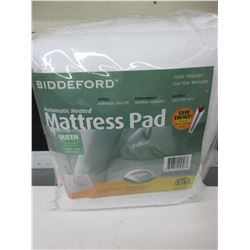 New QUEEN Automatic Heated Mattress Pad / auto shut off / machine wash