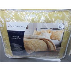 New QUEEN 5 piece Comforter set