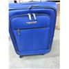 Image 2 : New 4 wheel spinner Carry on Luggage blue