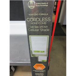 New cordless honeycomb cellular Shade / window blind 45 wide x 64 long