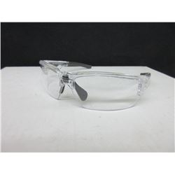 4 New XP757 Safety Glasses Clear lense clear frame
