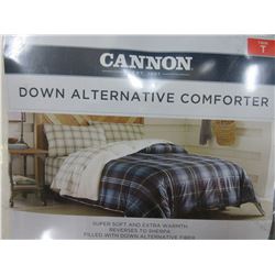New Twin Down Alternative Comforter super soft extra warm reverses to sherpa