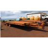 Image 1 : Trail King S& L 20 Ton Trailer – Model TK 40LP, Lic. Plate 400 KXV, Approx. 8'1" x 18'10"