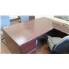 Image 8 : 4-Piece Desk Ensemble (U-Shape Cofiguration) w/ 3 Chairs  (other location, removal by appointment)