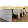 Image 2 : 8-Segment Cubicle System w/ Walls, Desks, Chairs (other location, removal by appointment)