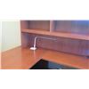 Image 8 : U-Shape 4-Piece Desk Ensemble w/Chair (6' x 3', 7'11" x 2', 4' x 1'11, shelving 8'x1'4x4'4)