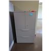 Image 1 : Metal Storage Cabinet, 2-Door, 2-Drawer