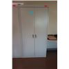 Image 2 : Metal Storage Cabinet, 2-Door, 2-Drawer