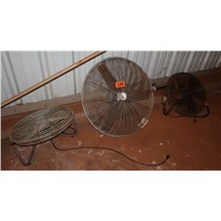 Qty 3 Warehouse Fans (No Stands)