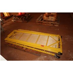 Contents of Pallet: Yellow Scaffolding