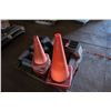 Image 3 : Contents of Pallet: Wheel Chalks, Orange Safety Cones
