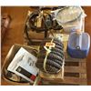 Image 1 : Contents of Pallet: Misc. Parts, Tires, Belts