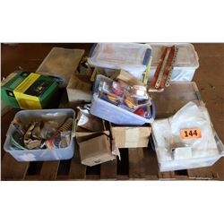 Contents of Pallet: Electrical Parts, etc.