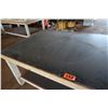 Image 2 : Large Wooden Work Table w/ Wheels