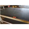 Image 4 : Large Wooden Work Table w/ Wheels