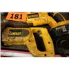 Image 2 : Qty 3 Dewalt Power Tools: Drill, Reciprocating Saw