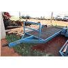 Image 2 : Long Blue Utility Trailer
