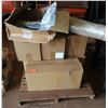 Image 1 : Boxes of Glassine Brown Tin-Tie, 5 x 3 x 12, Half Gal. (400 per box), Misc. Machine Parts