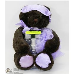 INDIA & PURRY FRAGRANCE SAMPLER WITH TEDDY BEAR