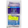 Image 1 : LOT OF 3 BOXES OF CLEAR CARE PLUS CONTACT SOLUTION