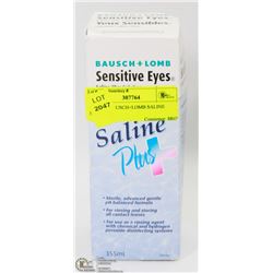 BOX OF BAUSCH+LOMB SALINE SOLUTION