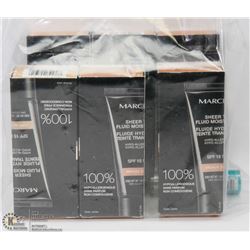 LOT OF ASSORTED MARCELLE CREAMS AND CONCEALERS