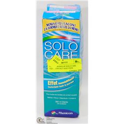 LOT OF 2 BOXES OF SOLO CARE AQUA CONTACT SOLUTION