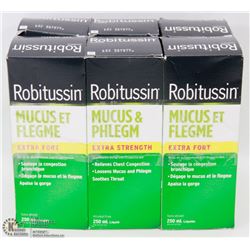 LOT OF ASSORTED ROBITUSSIN MEDICINES