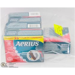 LOT OF AERIUS ALLERGY MEDICINE
