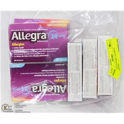 LOT OF ALLEGRA  ALLERGY MEDICINE