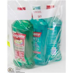 LOT OF COLGATE MOUTHWASH